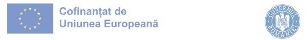 Cofinanțat de Uniunea Europeană și Guvernul României