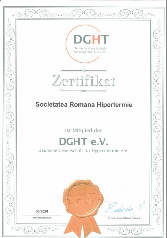 Certificat Membru DGHT e.V.