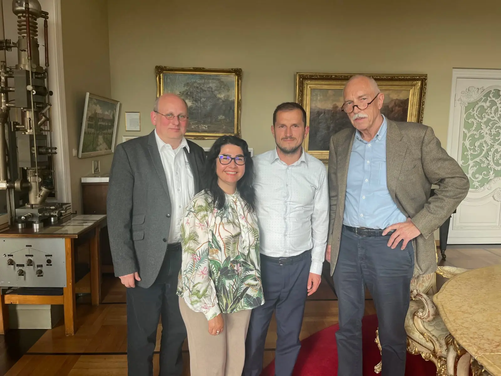 Cristian Gologan, Dr. Veronica Iatan și Dr. Alexander von Ardenne